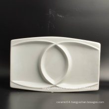 Customize Shape Porcelain Dinnerware Plate